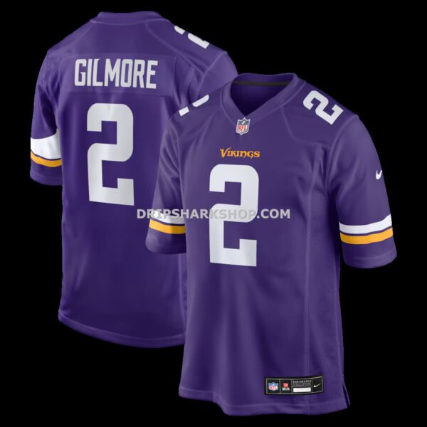 Mens Nike Stephon Gilmore Purple Minnesota Vikings Game Jersey