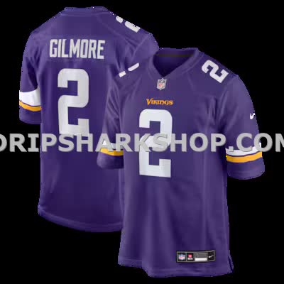 Mens Nike Stephon Gilmore Purple Minnesota Vikings Game Jersey
