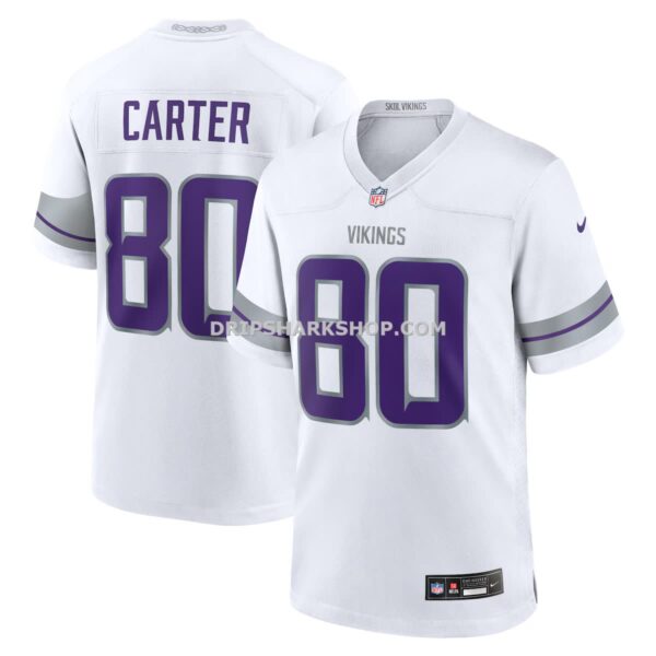 Mens Nike Cris Carter White Minnesota Vikings Alternate Retired Player Game Jersey