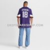 Mens Nike Justin Jefferson Purple Minnesota Vikings Player Game Jersey