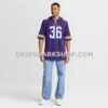 Mens Nike Zavier Scott Purple Minnesota Vikings Team Game Jersey