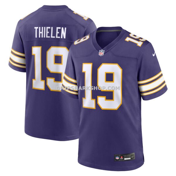 Mens Nike Adam Thielen Purple Minnesota Vikings Alternate Game Player Jersey