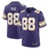 Mens Nike Alan Page Purple Minnesota Vikings Retired Player Alternate Game Jersey