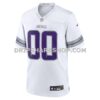 Mens Nike White Minnesota Vikings Alternate Custom Game Jersey