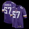 NFL212d19G04-e7886d Mens Nike Chaz Chambliss Purple Minnesota Vikings Team Game Jersey