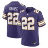 Mens Nike Paul Krause Purple Minnesota Vikings Retired Player Alternate Game Jersey