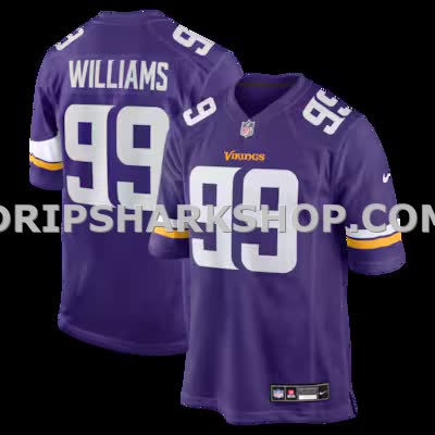 Mens Nike Elijah Williams Purple Minnesota Vikings Team Game Jersey