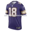 Mens Nike Justin Jefferson Purple Minnesota Vikings Legend Player Performance Top