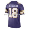 Mens Nike Justin Jefferson Purple Minnesota Vikings Legend Player Performance Top