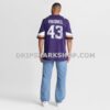 Mens Nike Andrew Van Ginkel Purple Minnesota Vikings Team Game Jersey