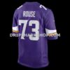 NFL213819G06-328fd0 Mens Nike Walter Rouse Purple Minnesota Vikings Team Game Jersey