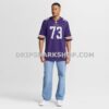 NFL213819G10-e54c3a Mens Nike Walter Rouse Purple Minnesota Vikings Team Game Jersey