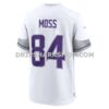 NFL2138a9G07-9c0e11 Mens Nike Randy Moss White Minnesota Vikings Alternate Retired Player Game Jersey