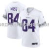 NFL2138a9M01-569b59 Mens Nike Randy Moss White Minnesota Vikings Alternate Retired Player Game Jersey