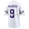 NFL21392cG06-f73f09 Mens Nike Jj Mccarthy White Minnesota Vikings Alternate Game Player Jersey
