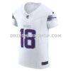 Mens Nike Justin Jefferson White Minnesota Vikings Alternate Vapor Fuse Elite Player Jersey