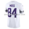 Mens Nike Randy Moss White Minnesota Vikings Alternate Vapor Fuse Retired Player Limited Jersey