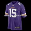 Mens Nike Dallas Turner Purple Minnesota Vikings Player Game Jersey