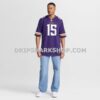Mens Nike Dallas Turner Purple Minnesota Vikings Player Game Jersey
