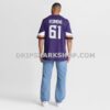Mens Nike Jalen Redmond Purple Minnesota Vikings Game Jersey