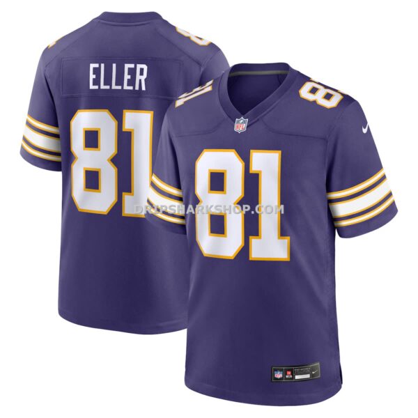 Mens Nike Carl Eller Purple Minnesota Vikings Retired Player Alternate Game Jersey