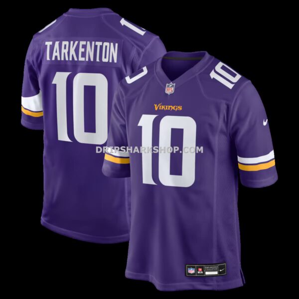 NFL214473G04-1db61c Mens Nike Fran Tarkenton Purple Minnesota Vikings Game Retired Player Jersey