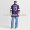 NFL214473G11-469533 Mens Nike Fran Tarkenton Purple Minnesota Vikings Game Retired Player Jersey