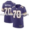 NFL214789M01-9cabfa Mens Nike Jim Marshall Purple Minnesota Vikings Retired Player Alternate Game Jersey