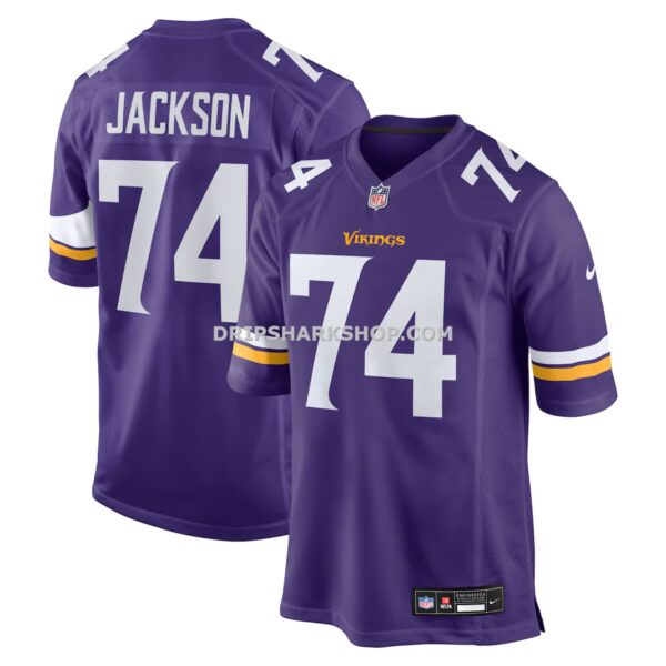 NFL214a56G04-c0bba5 Mens Nike Donovan Jackson Purple Minnesota Vikings Game Player Jersey
