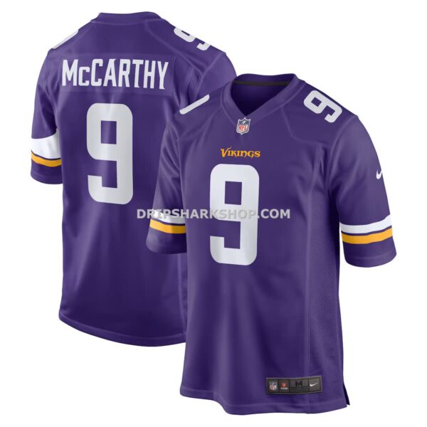 Mens Nike Jj Mccarthy Purple Minnesota Vikings Player Game Jersey