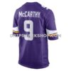 Mens Nike Jj Mccarthy Purple Minnesota Vikings Player Game Jersey