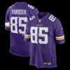 Mens Nike Ben Yurosek Purple Minnesota Vikings Team Game Jersey