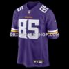 Mens Nike Ben Yurosek Purple Minnesota Vikings Team Game Jersey