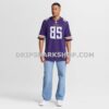 Mens Nike Ben Yurosek Purple Minnesota Vikings Team Game Jersey