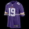 Mens Nike Sean Mannion Purple Minnesota Vikings Game Jersey
