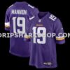 Mens Nike Sean Mannion Purple Minnesota Vikings Game Jersey