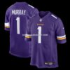 Mens Nike Kyler Murray Purple Minnesota Vikings Game Jersey