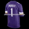 Mens Nike Kyler Murray Purple Minnesota Vikings Game Jersey