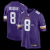 Mens Nike Jeff Okudah Purple Minnesota Vikings Team Game Jersey