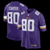 Mens Nike Cris Carter Purple Minnesota Vikings Game Retired Player Jersey