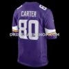 Mens Nike Cris Carter Purple Minnesota Vikings Game Retired Player Jersey