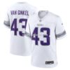 Mens Nike Andrew Van Ginkel White Minnesota Vikings Alternate Game Jersey