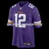 Mens Nike Max Brosmer Purple Minnesota Vikings Team Game Jersey