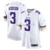 NFL216d73G04-3f679f Mens Nike Jordan Addison White Minnesota Vikings Away Game Jersey