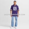 NFL217934G10-3a53fe Mens Nike Jared Allen Purple Minnesota Vikings Retired Player Game Jersey