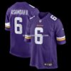 NFL217e16G04-698b1f Mens Nike Brian Asamoah Ii Purple Minnesota Vikings Game Jersey