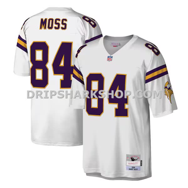 Mens Mitchell And Ness Randy Moss White Minnesota Vikings Legacy Replica Jersey Pi3610000