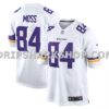 NFL2181e3M01-fa0689 Mens Nike Randy Moss White Minnesota Vikings Retired Player Game Jersey