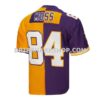 NFL2183aeG02-915e95 Mens Mitchell And Ness Randy Moss Purple Gold Minnesota Vikings 1998 Split Legacy Replica Jersey Pi5003000