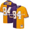 NFL2183aeM01-f4e4c8 Mens Mitchell And Ness Randy Moss Purple Gold Minnesota Vikings 1998 Split Legacy Replica Jersey Pi5003000